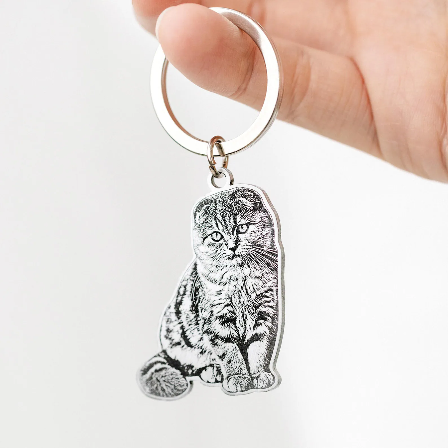 Pet Cutout Keychain - troveclaw