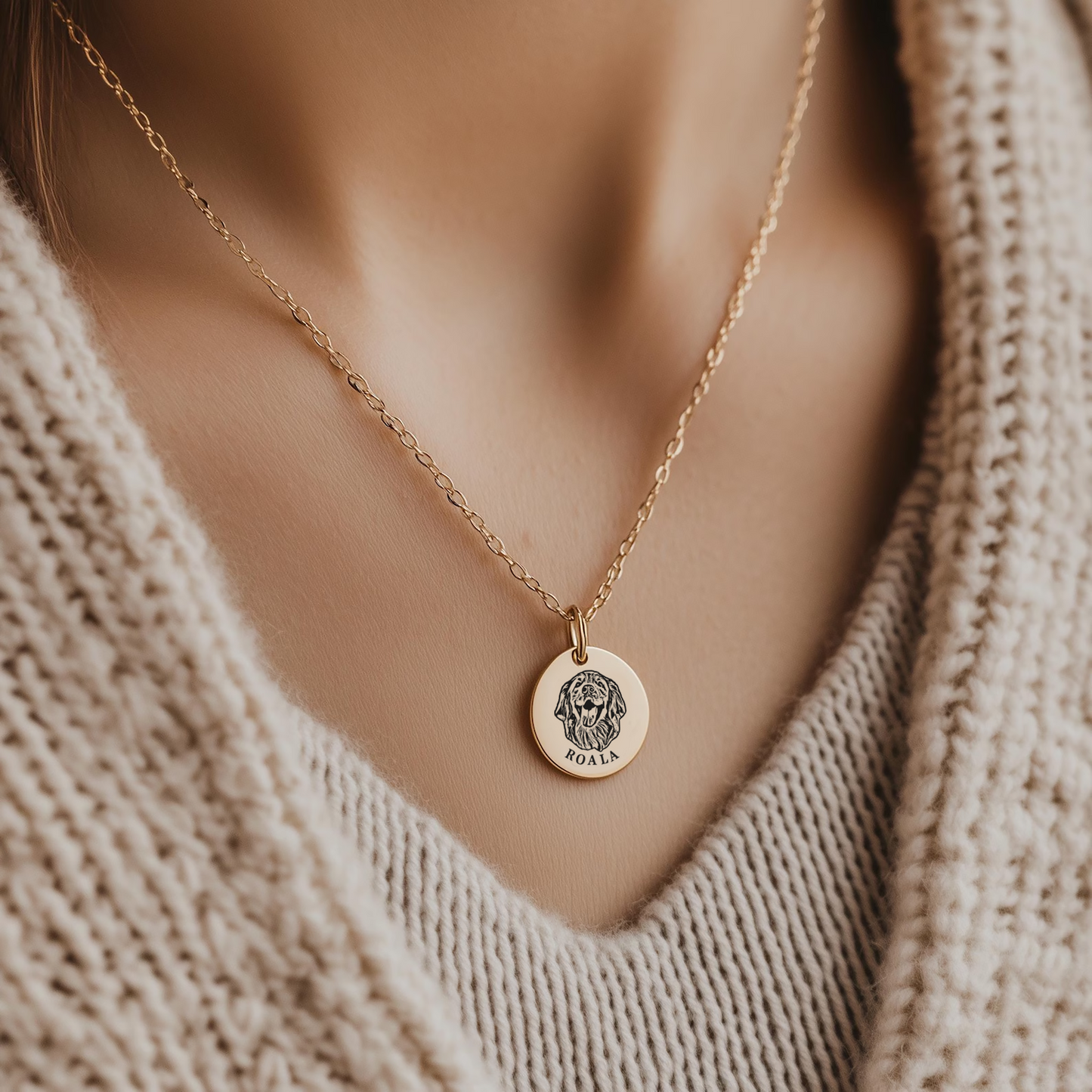 Pet Face Necklace - troveclaw