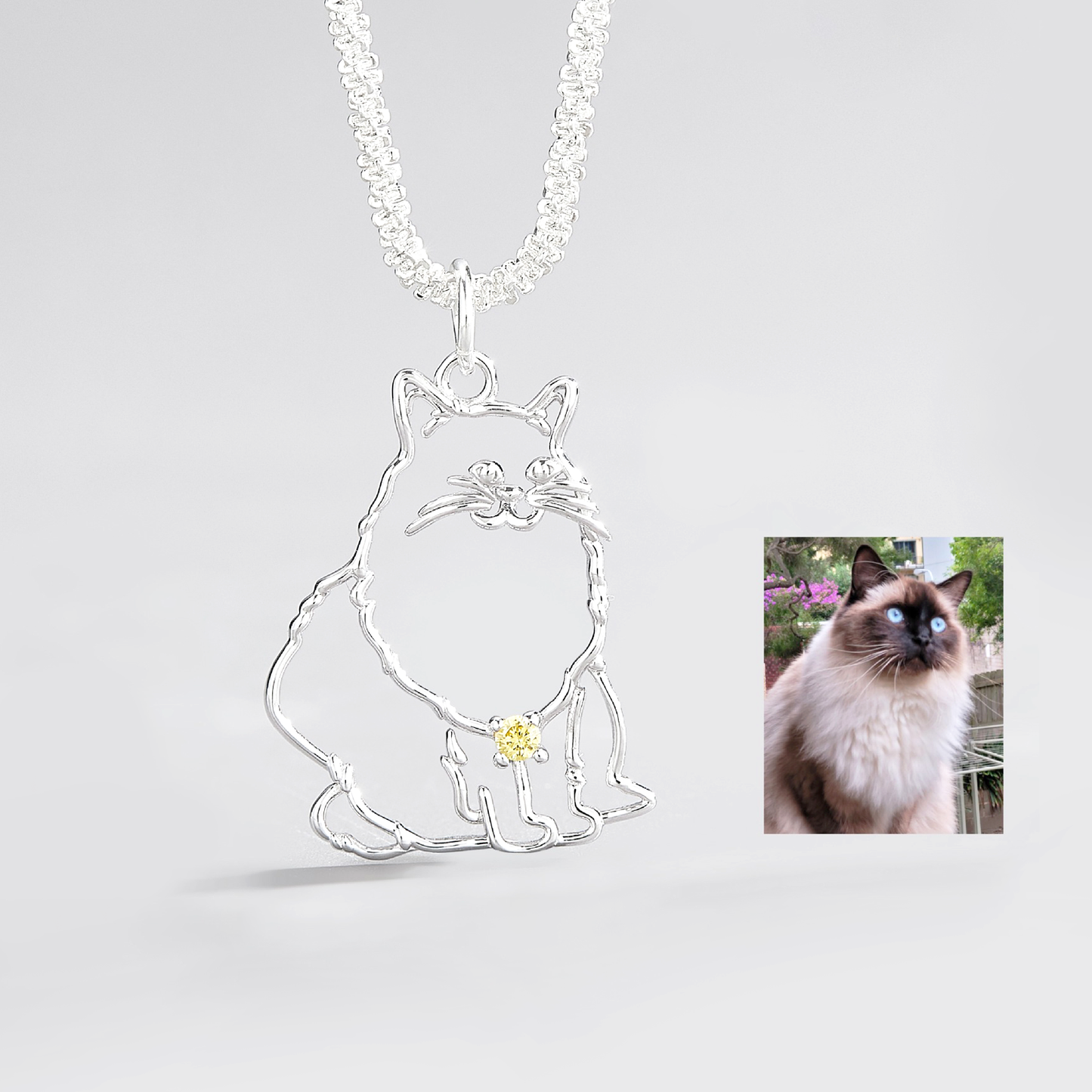 Personalized pet necklace - troveclaw