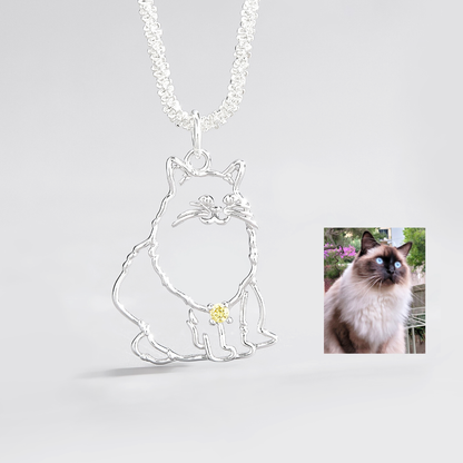 Personalized pet necklace - troveclaw