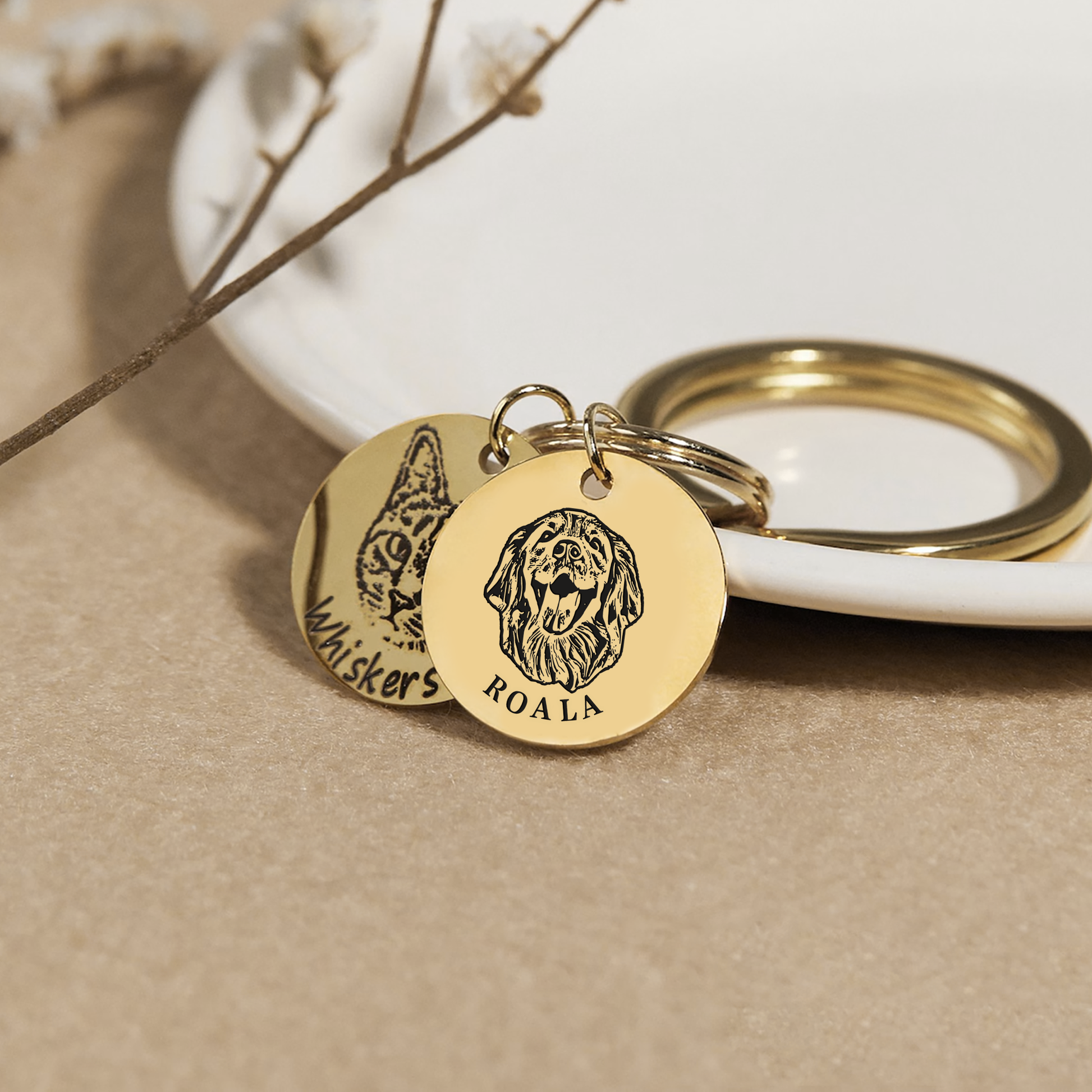 Pet Face Keychain - troveclaw