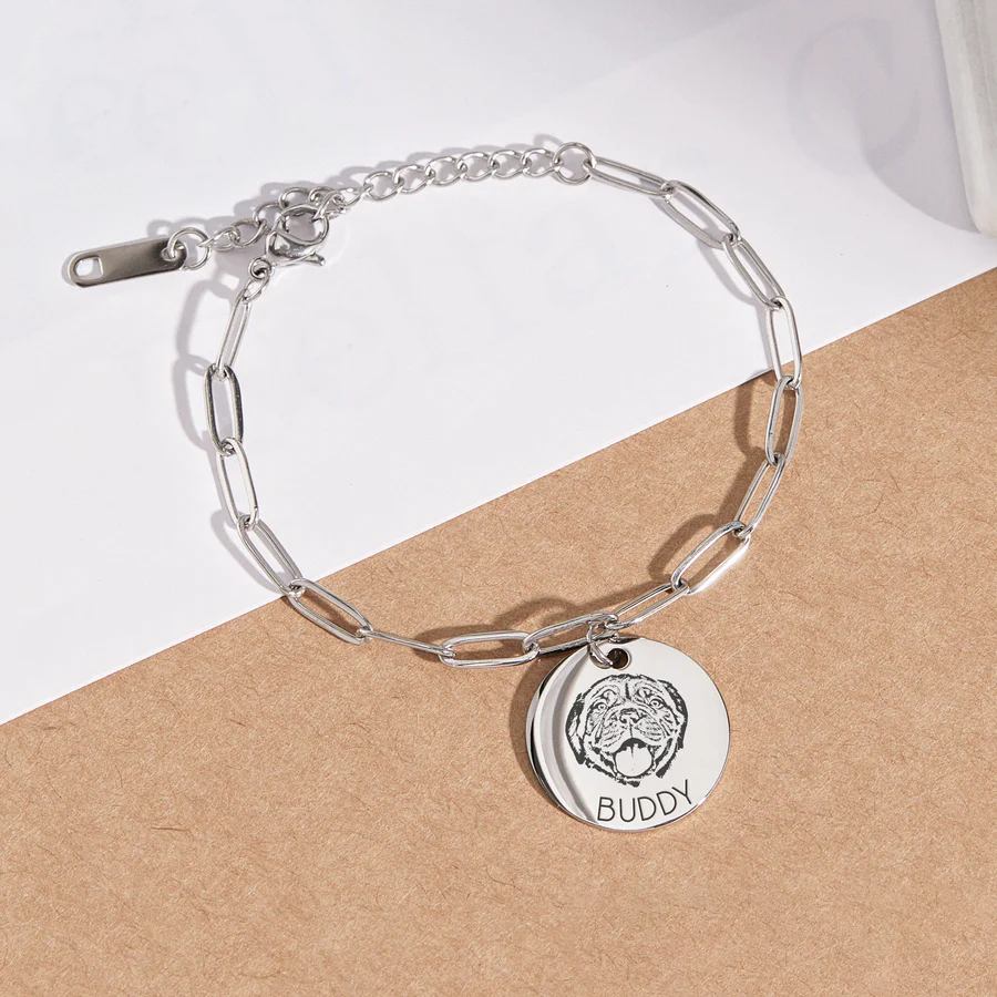 Personalized Pet Face Bracelet