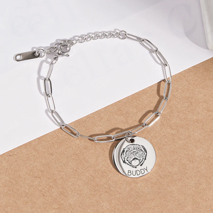 Personalized Pet Face Bracelet