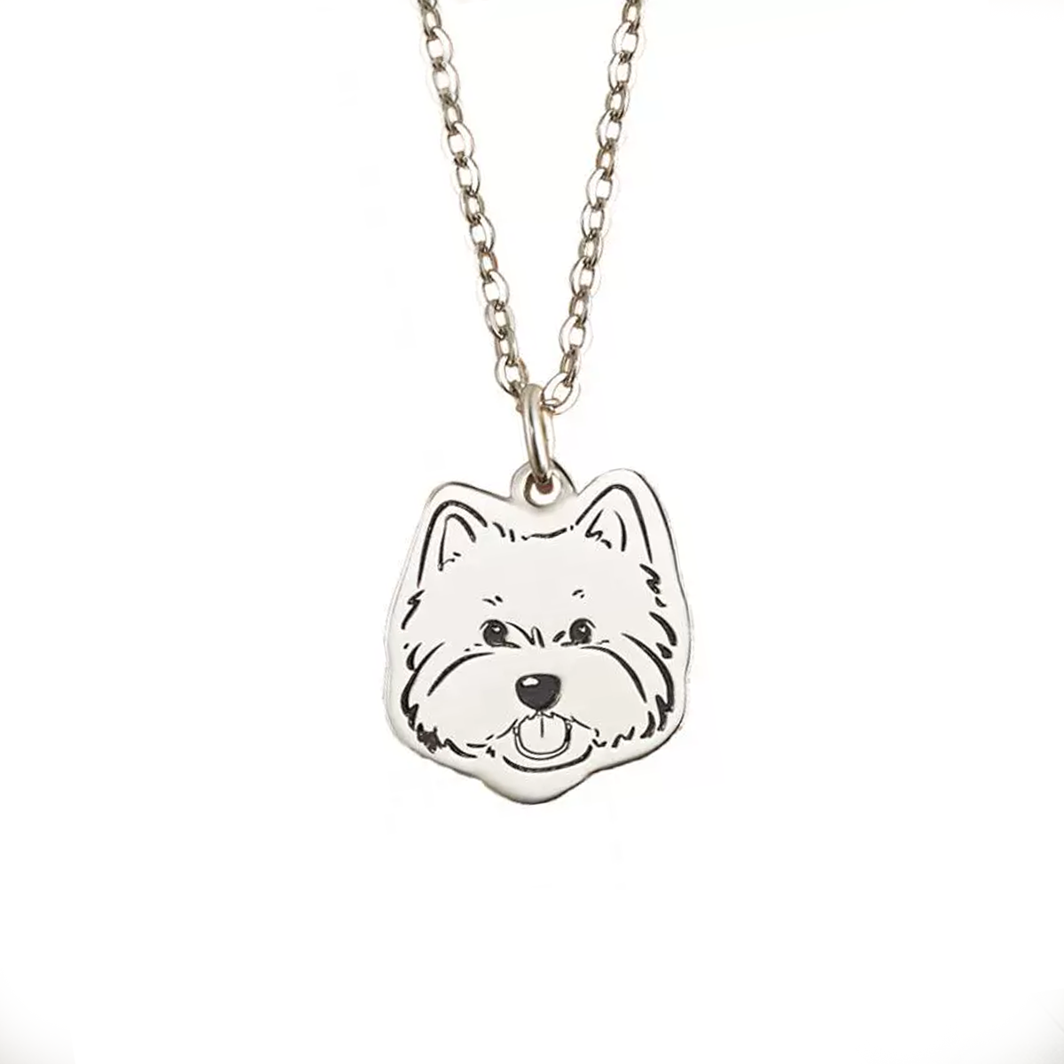 Personalized Pet Portraits Necklace