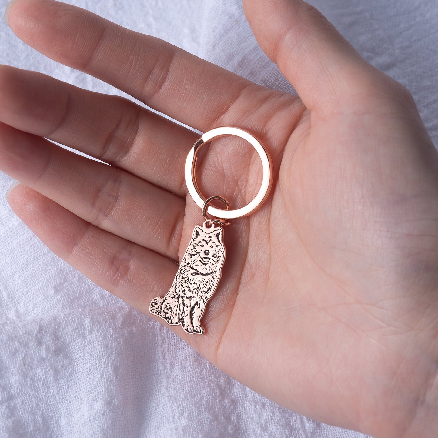 Pet Cutout Keychain - troveclaw