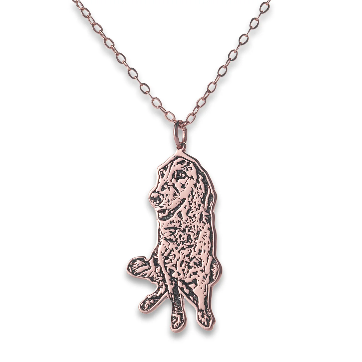 Personalized Pet Cutout Necklace