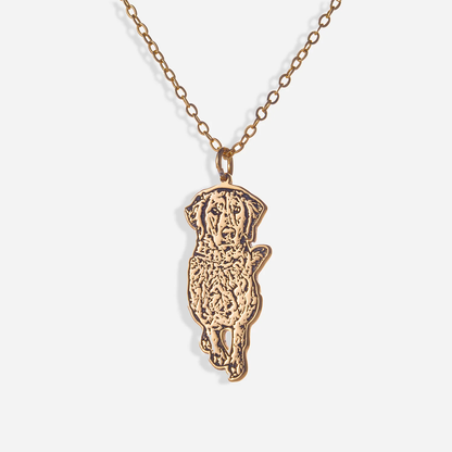 Pet Cutout Necklace - troveclaw