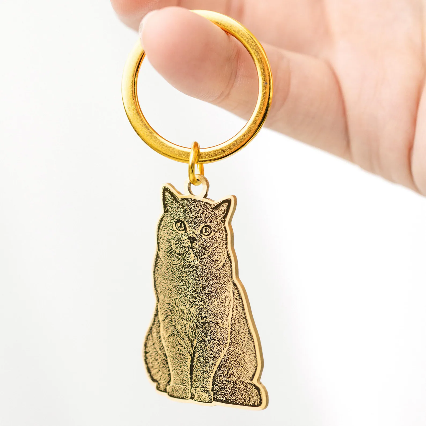 Pet Cutout Keychain - troveclaw