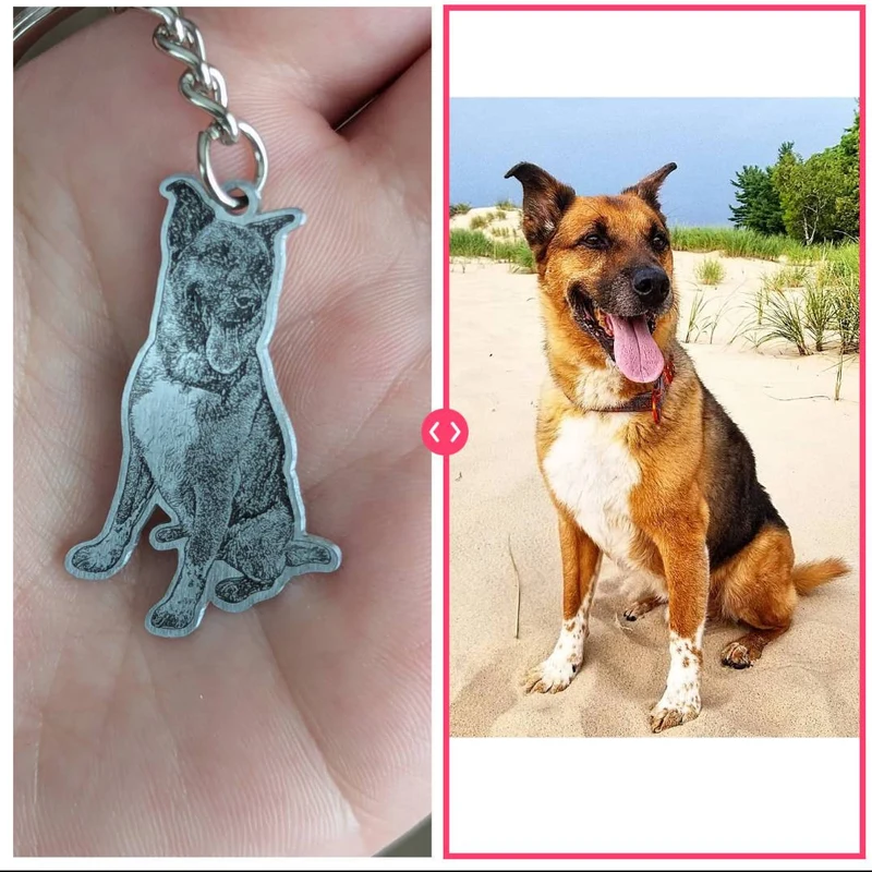 Pet Cutout Necklace - troveclaw