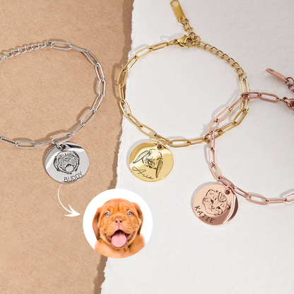 Personalized Pet Face Bracelet