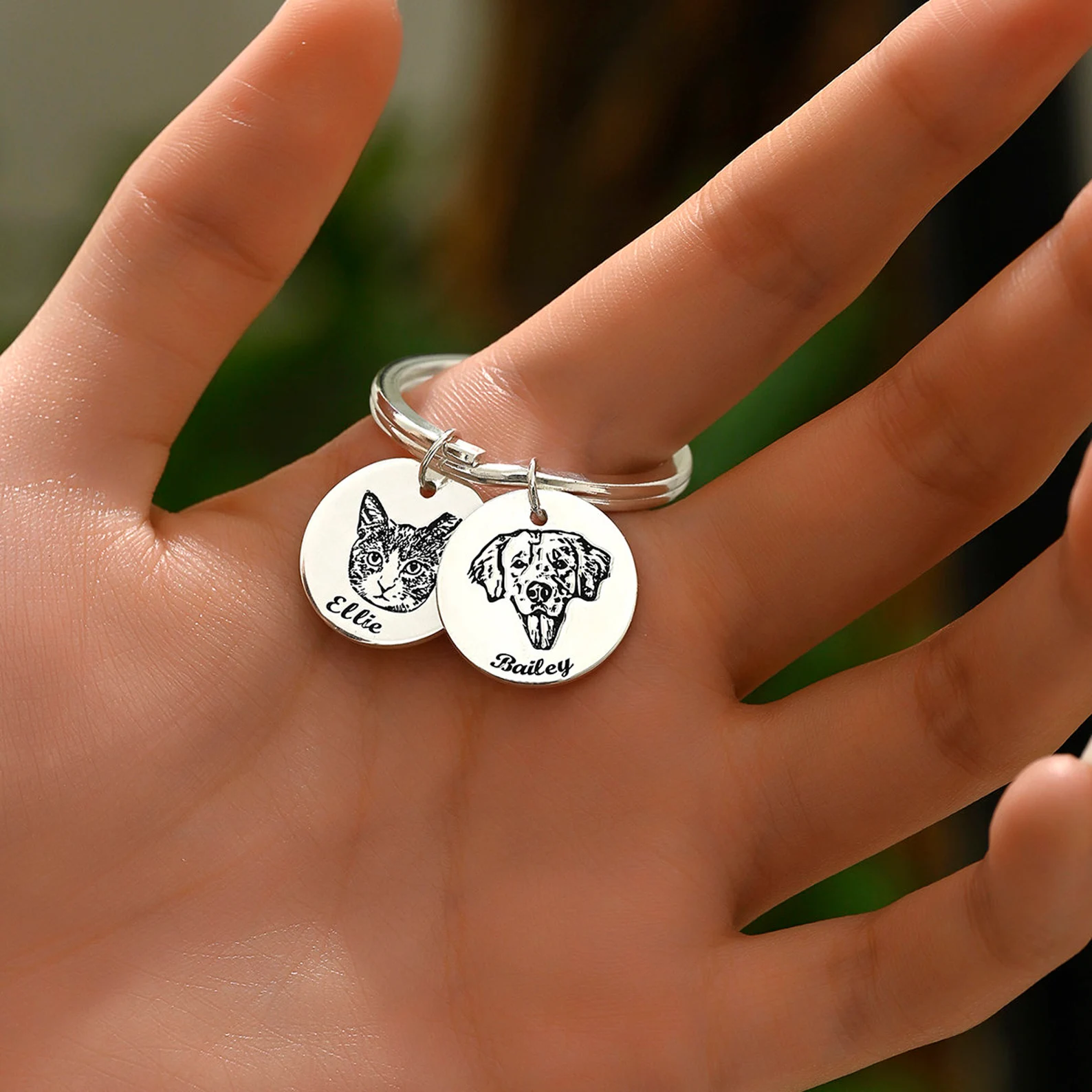 Pet Face Keychain - troveclaw