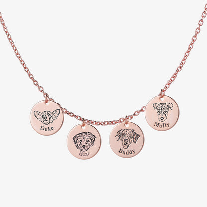 Pet Face Necklace - troveclaw