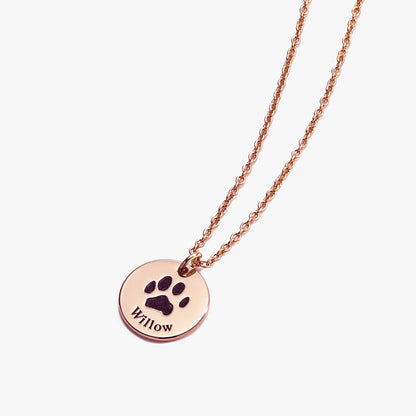 Pawprint Necklace - troveclaw