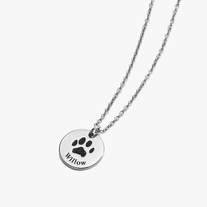 Pawprint Necklace - troveclaw