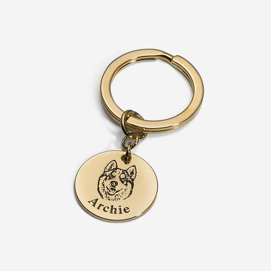 Pet Face Keychain - troveclaw