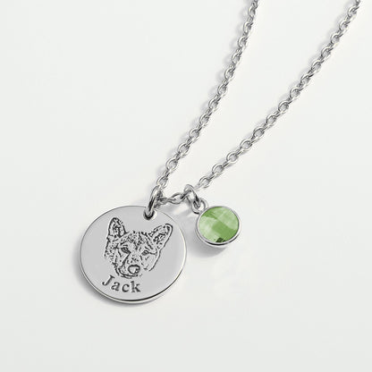 Birthstone Necklace - troveclaw