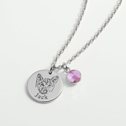 Birthstone Necklace - troveclaw