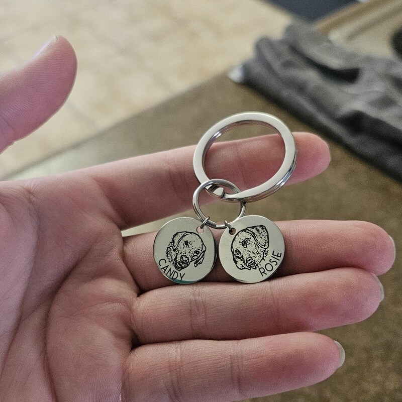 Pet Face Keychain - troveclaw
