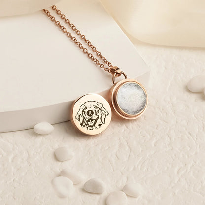 Personalized Pet Urn Necklace